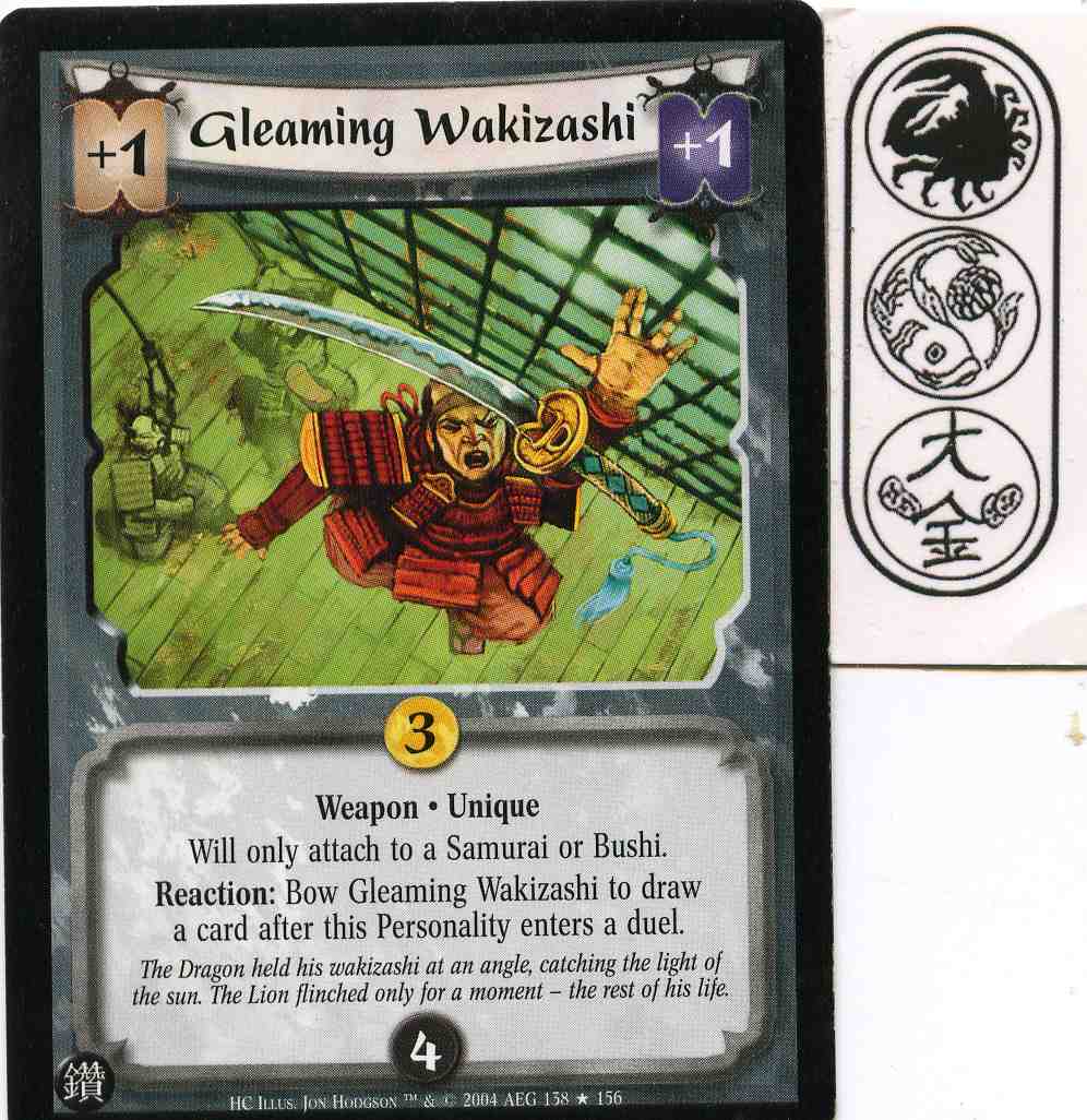 Gleaming Wakizashi FOIL