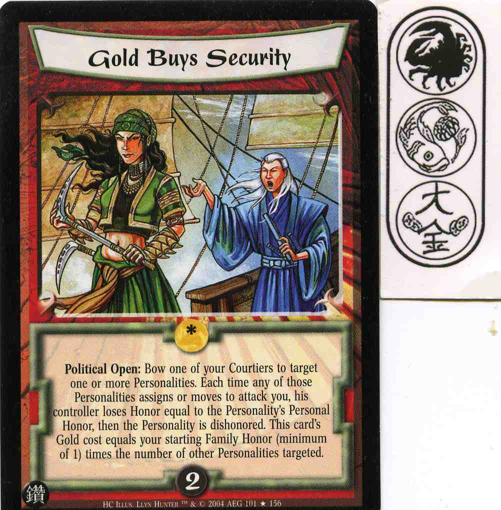 Gold Buys Security