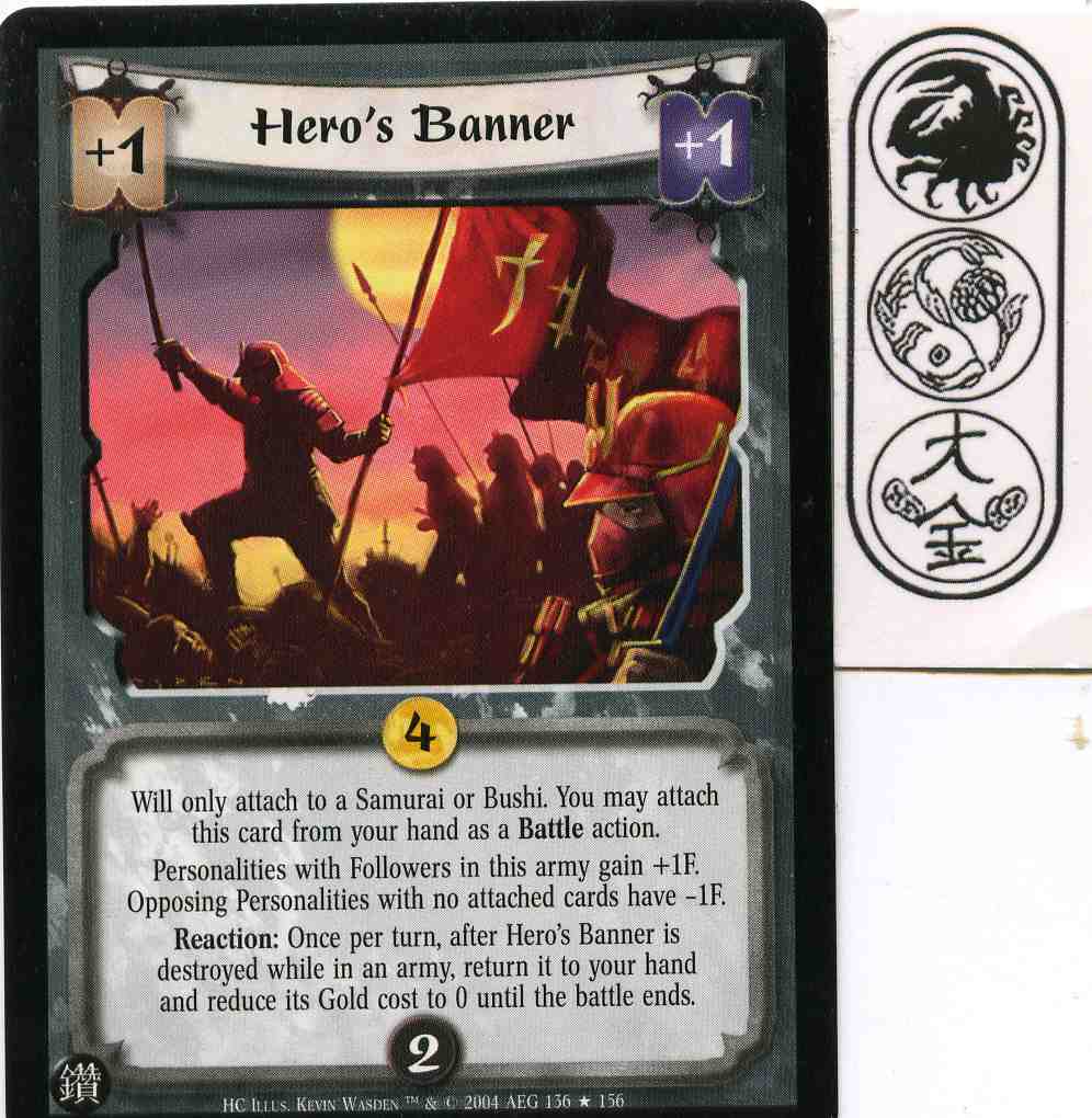 Heros Banner FOIL
