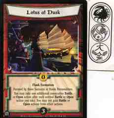 Lotus at Dusk FOIL