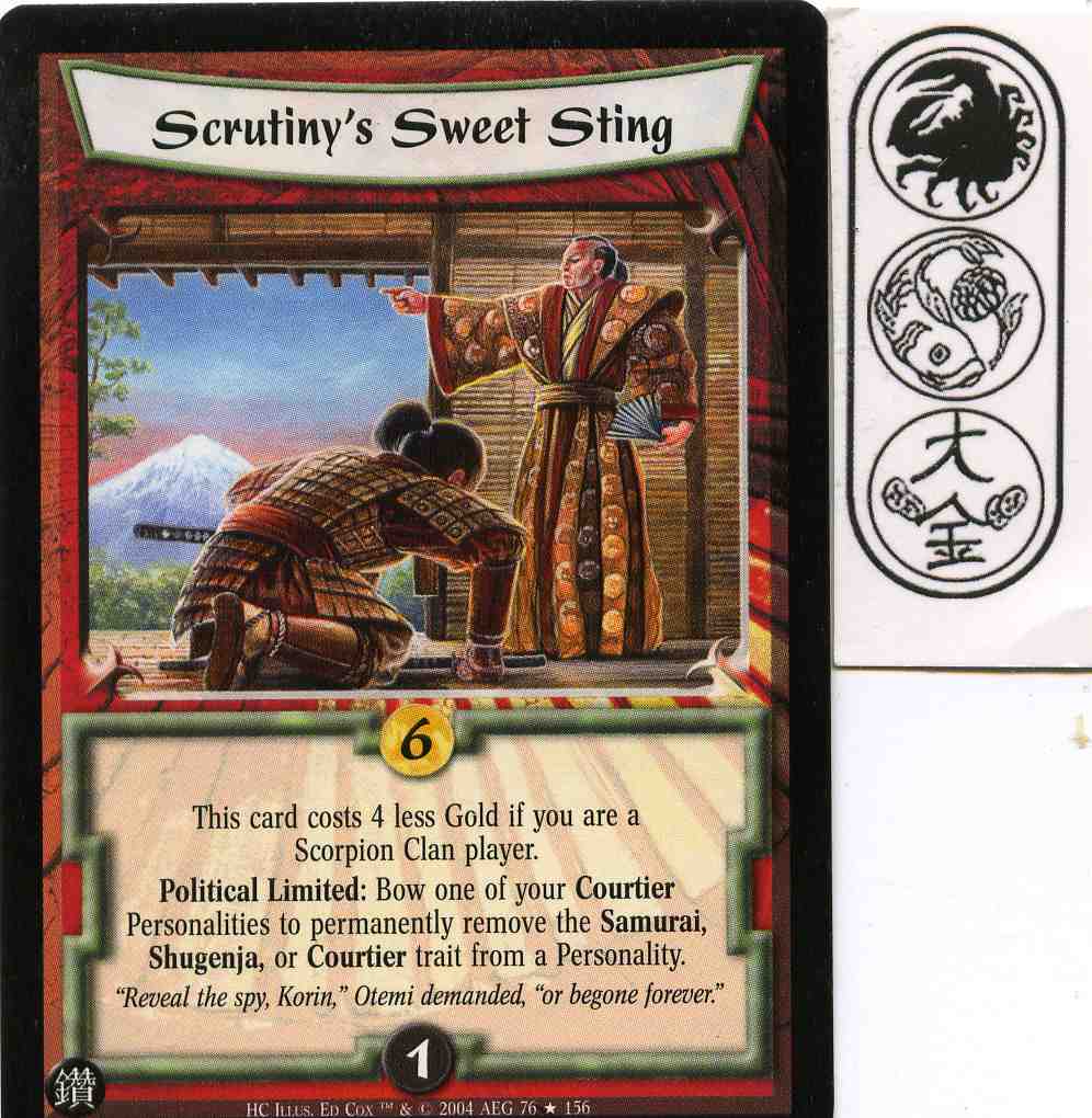 Scrutinys Sweet Sting FOIL