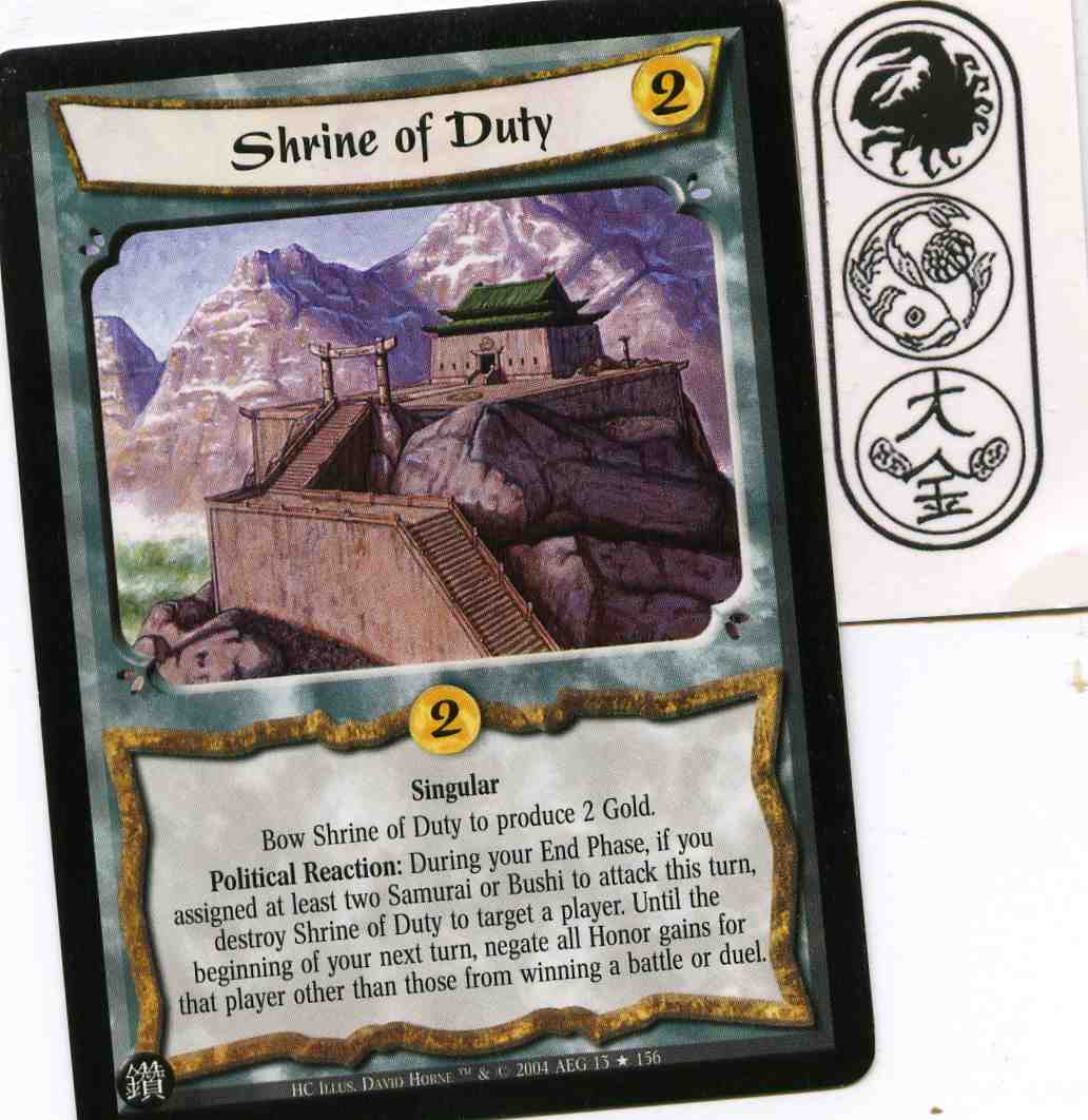 Shrine of Duty FOIL