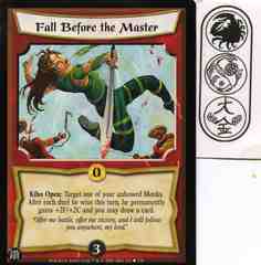 Fall Before the Master