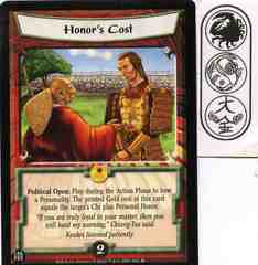 Honor's Cost