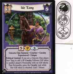 Ide Tang (Experienced)