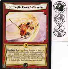 Strength From Weakness