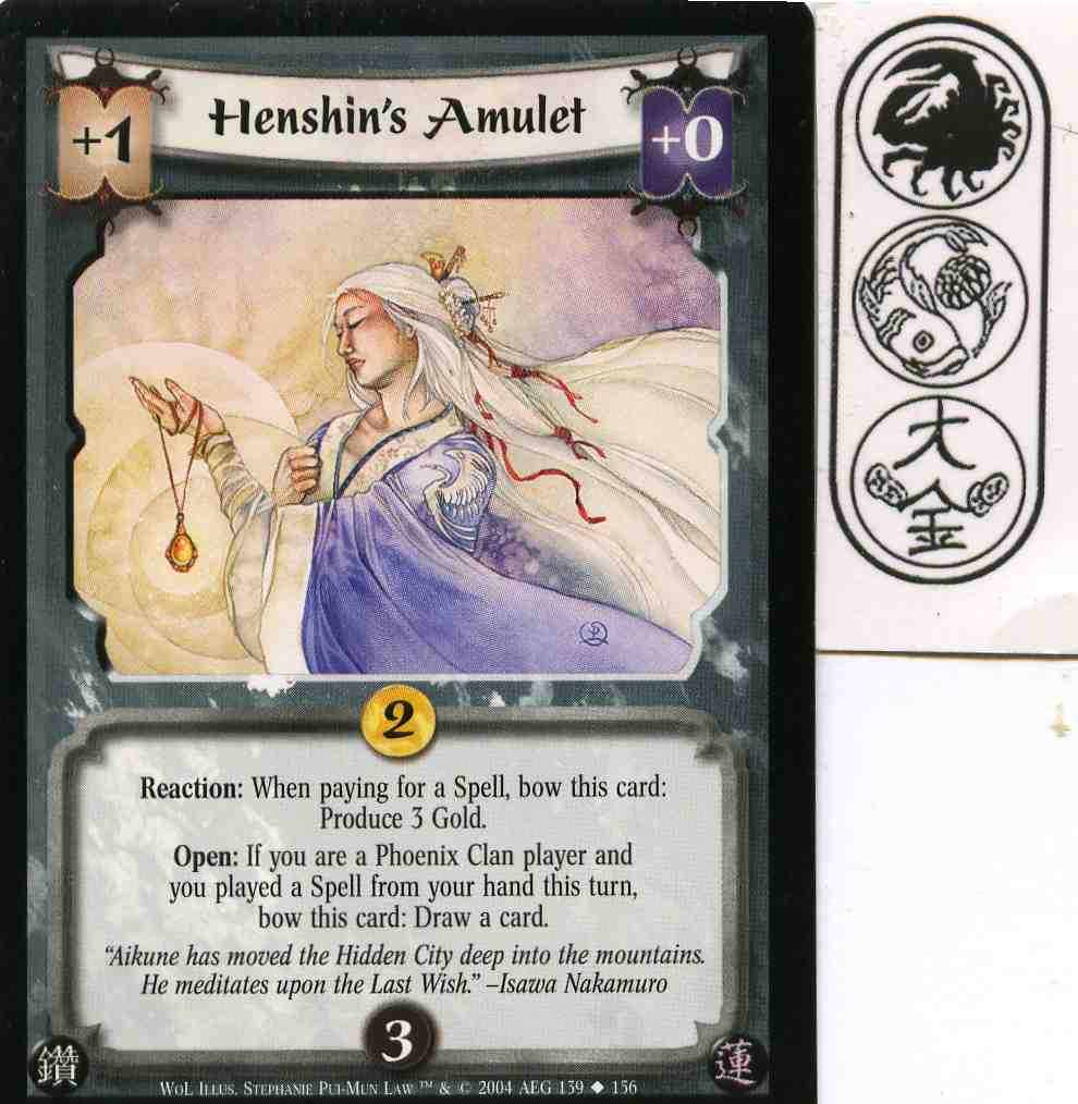 Henshins Amulet