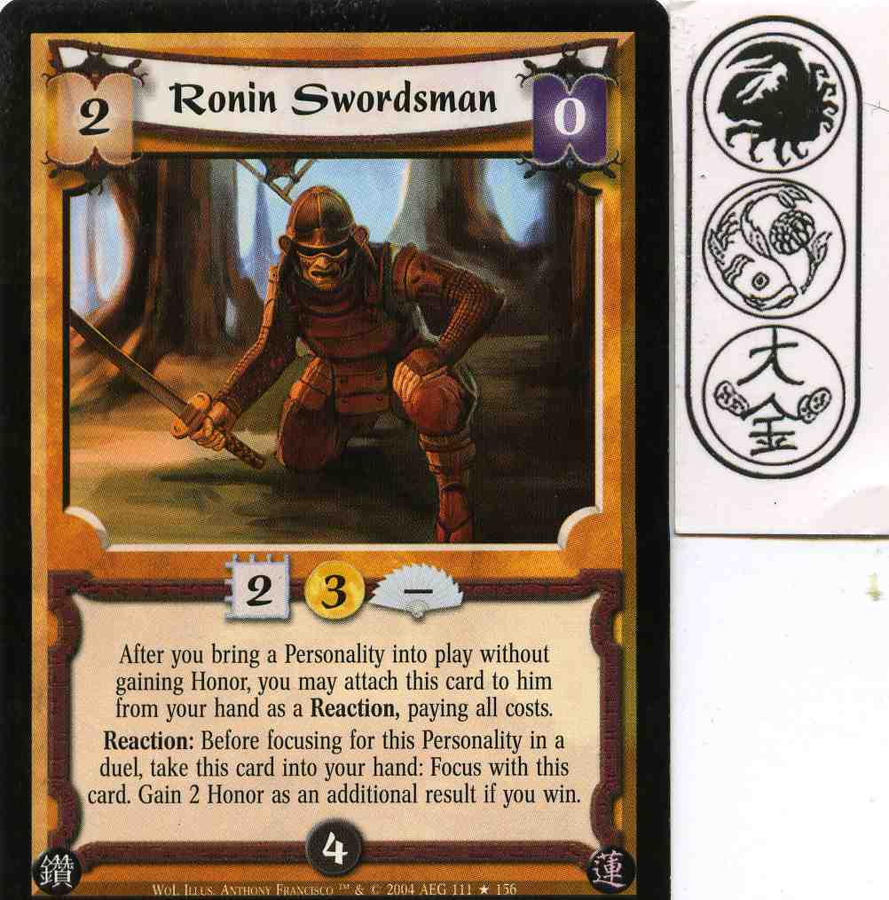 Ronin Swordsman FOIL