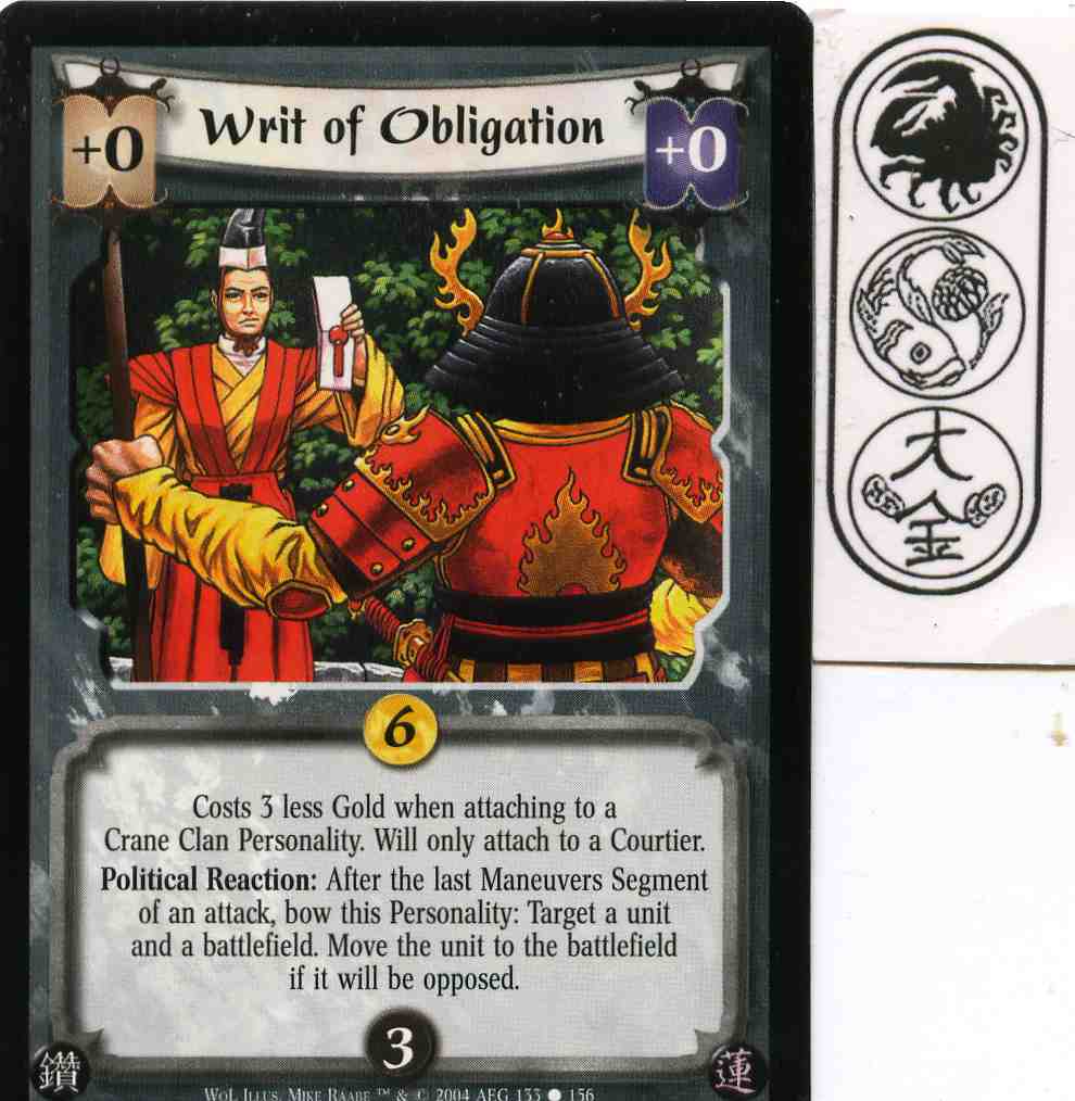 Writ of Obligation