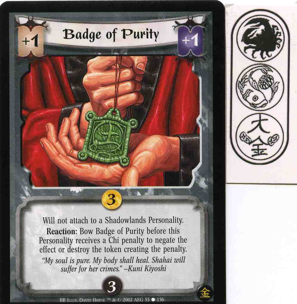 Badge of Purity