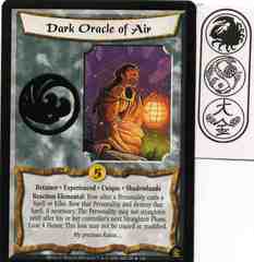 Dark Oracle of Air Experienced FOIL