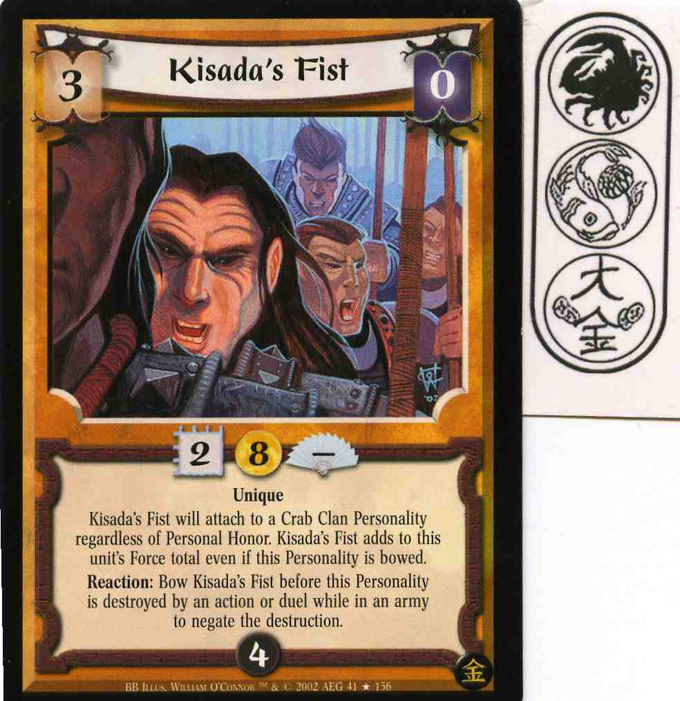 Kisadas Fist FOIL