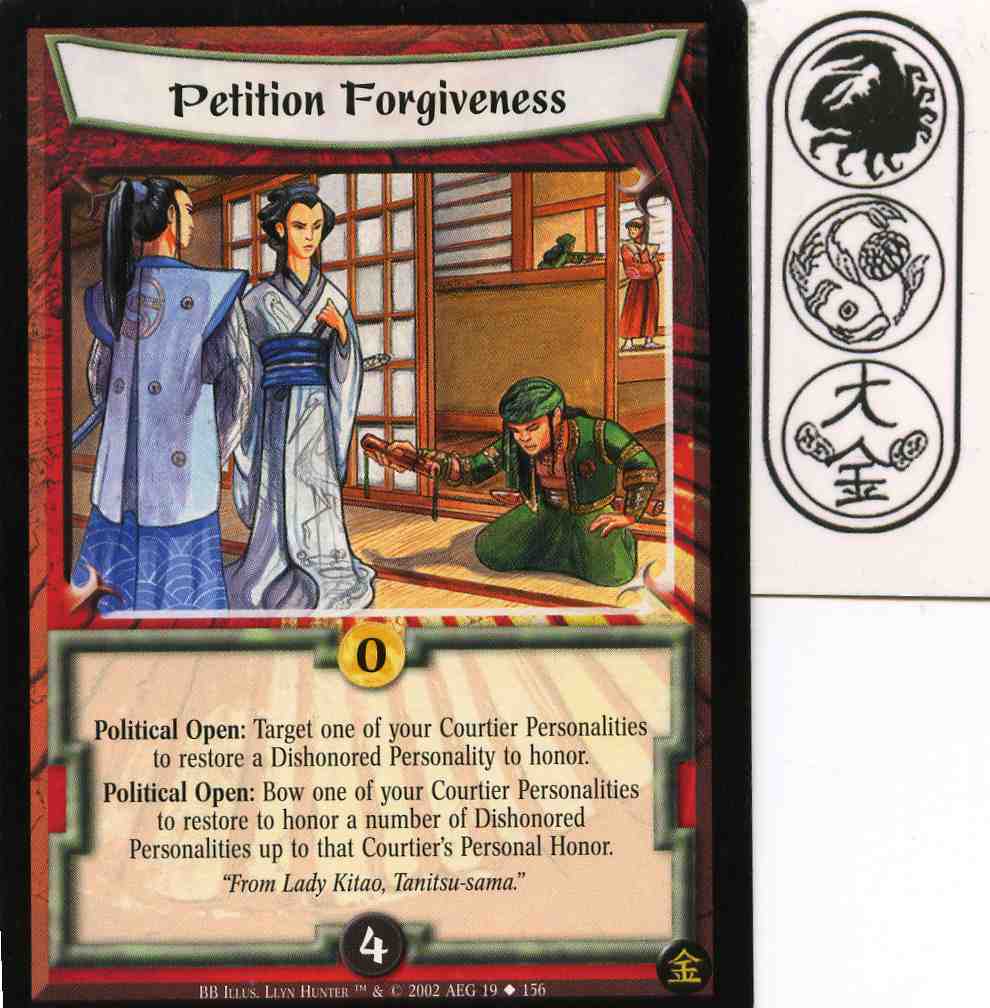 Petition Forgiveness