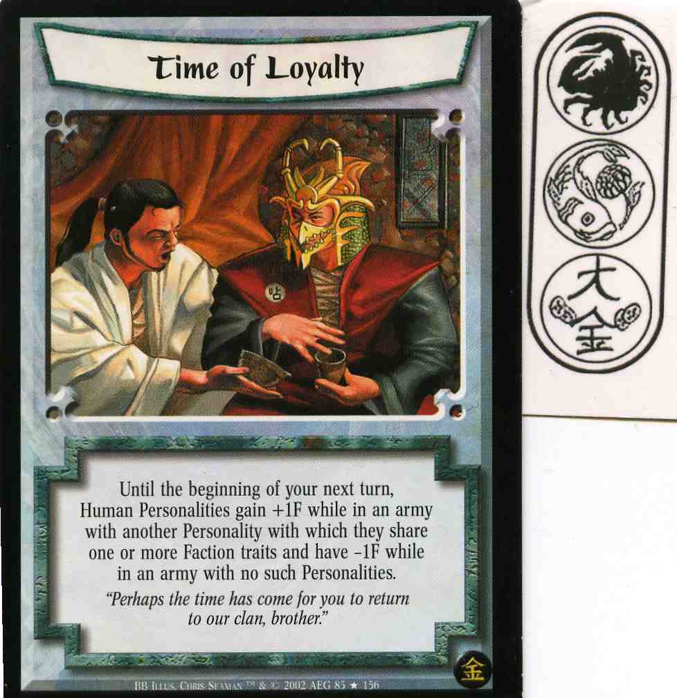 Time of Loyalty