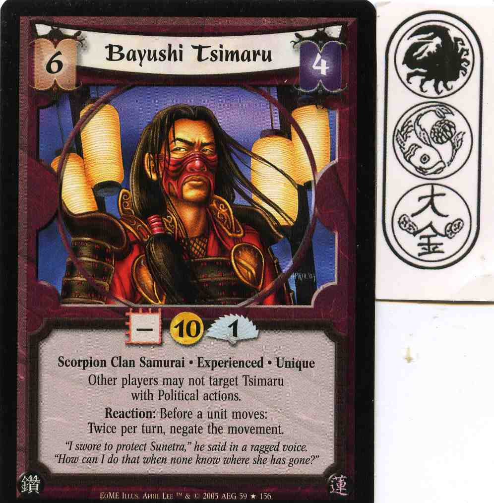 Bayushi Tsimaru (Experienced)