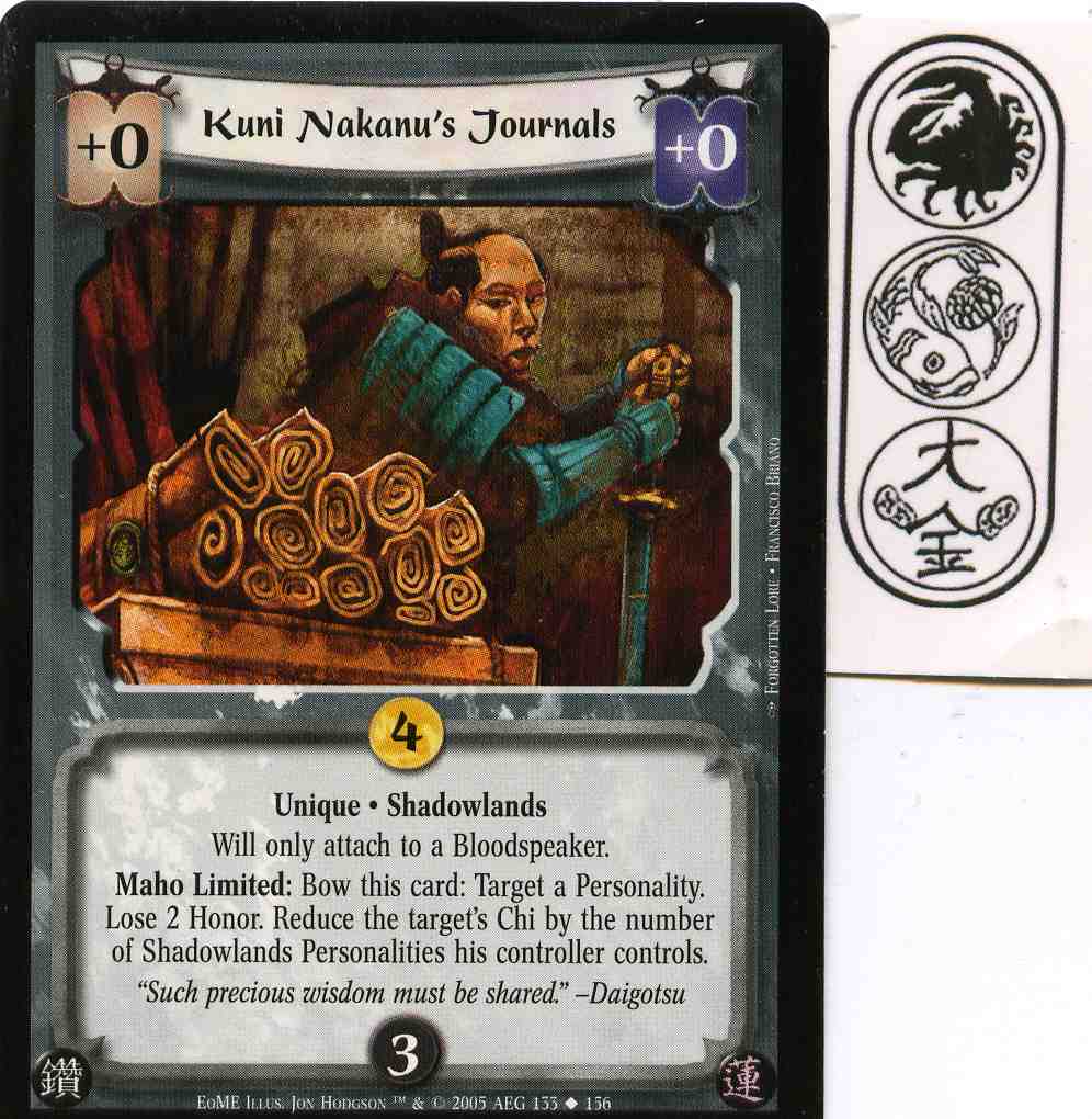 Kuni Nakanus Journals