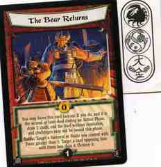 The Bear Returns FOIL