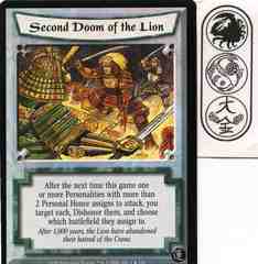 Second Doom of the Lion