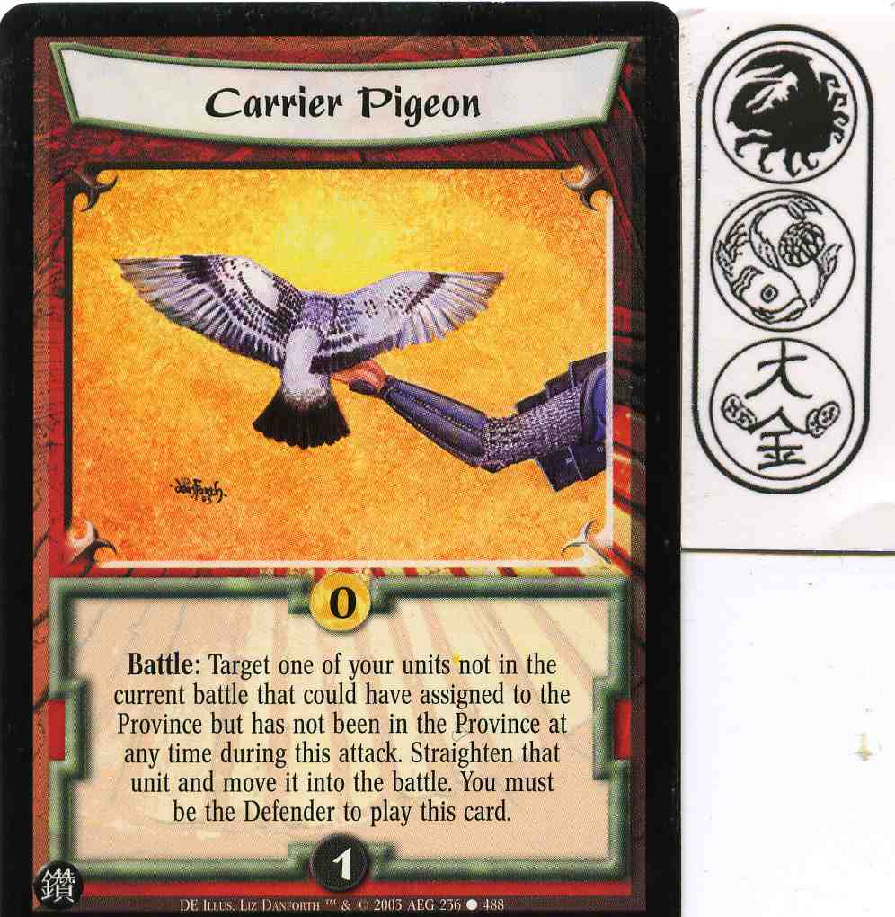Carrier Pigeon