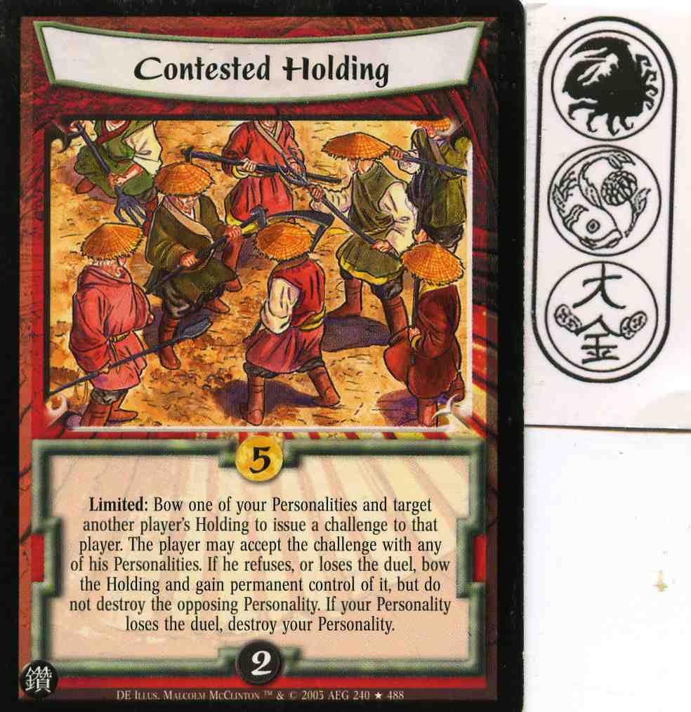 Contested Holding