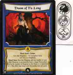 Doom of Fu Leng FOIL