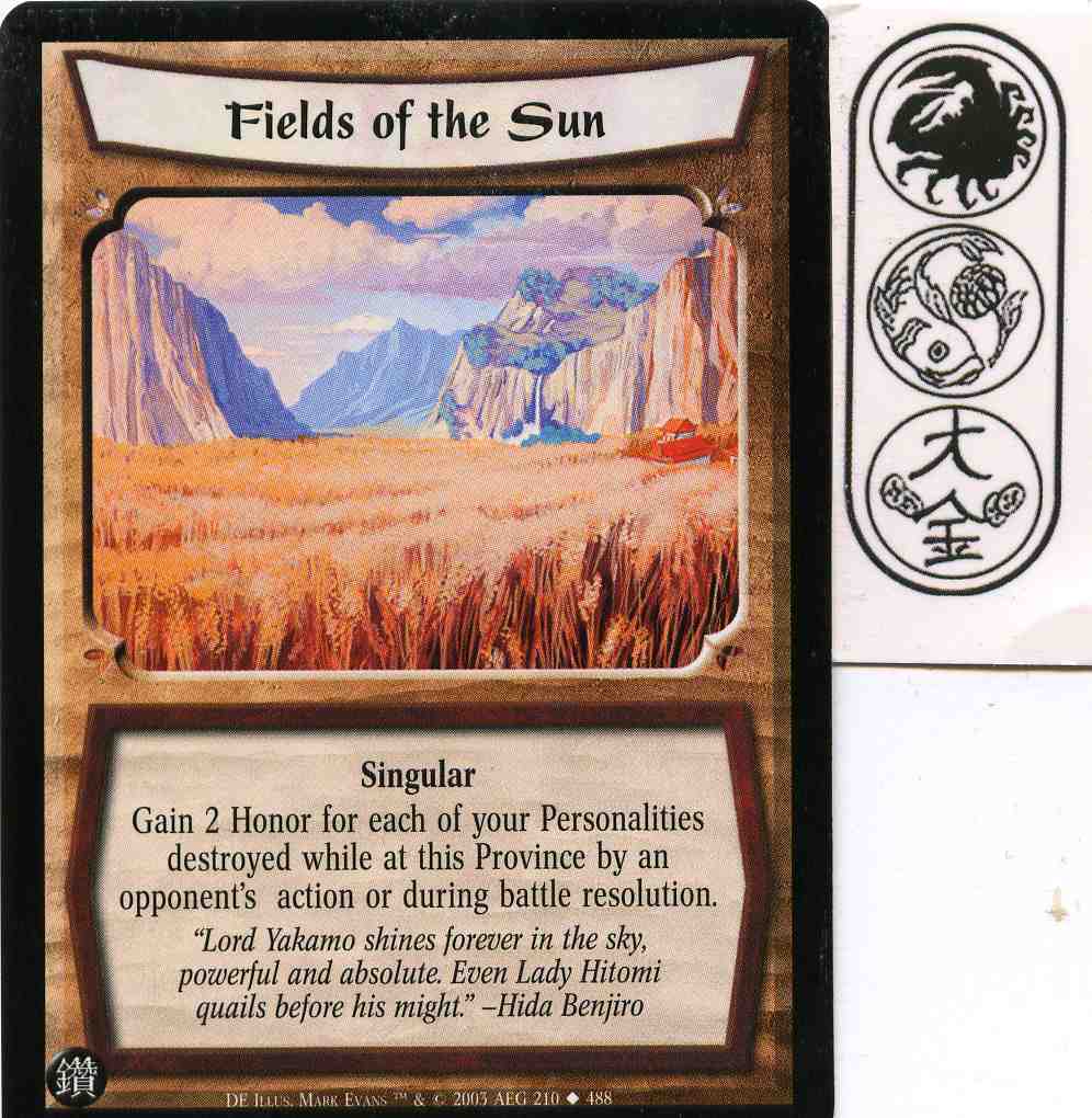 Fields of the Sun