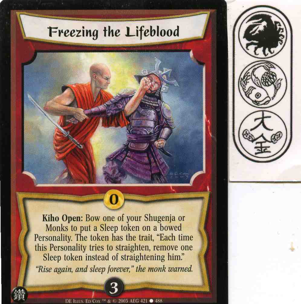 Freezing the Lifeblood