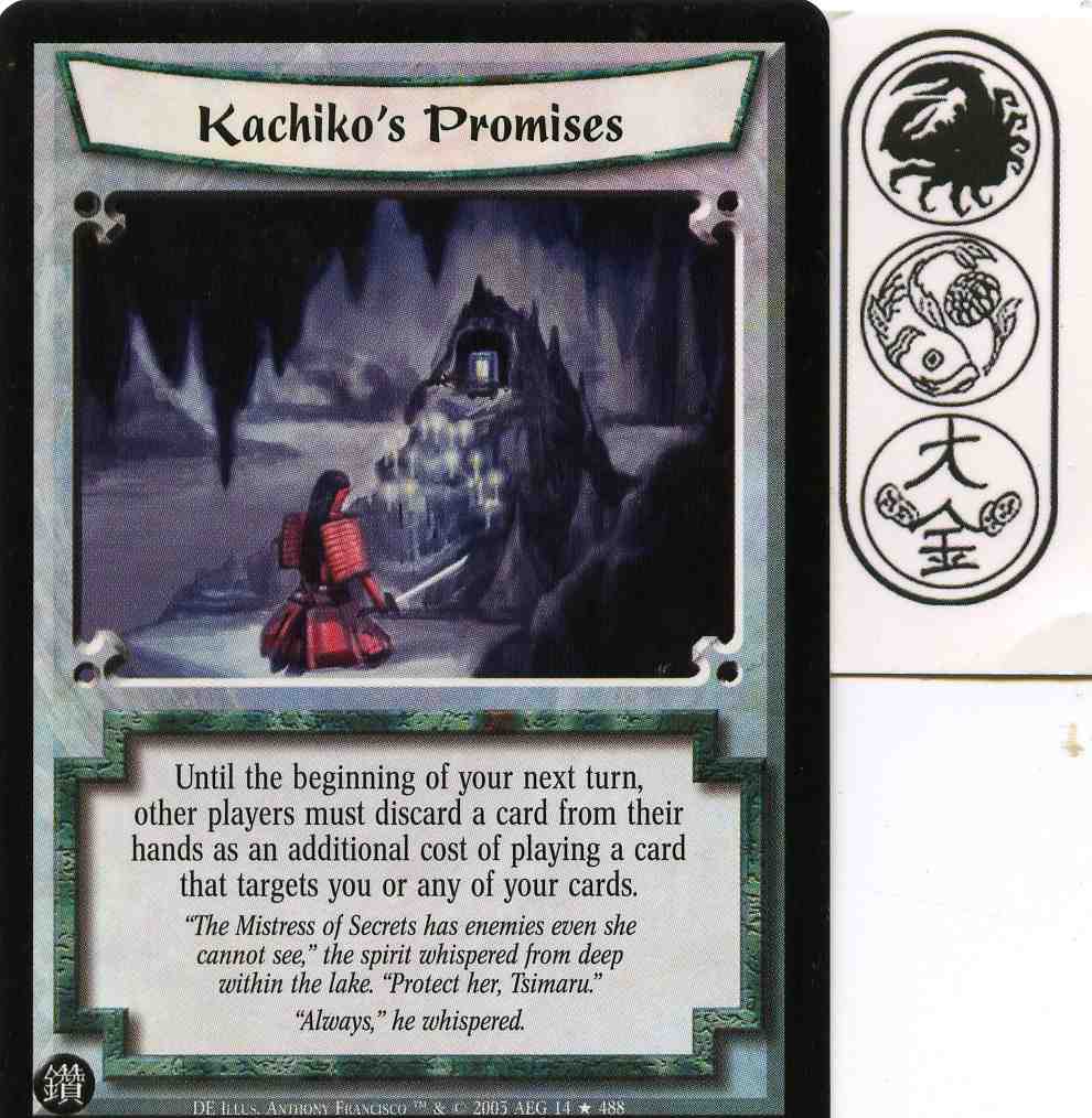 Kachikos Promises FOIL