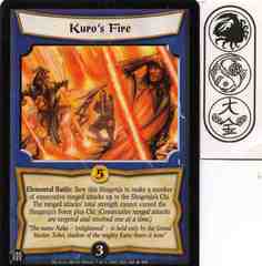 Kuro's Fire FOIL