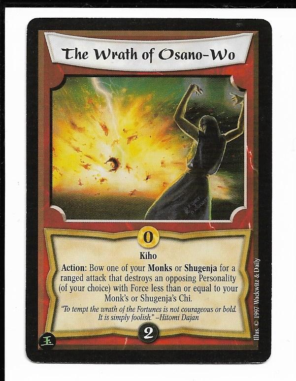 The Wrath of Osano-Wo