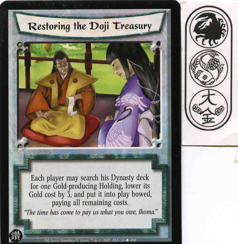 Restoring the Doji Treasury