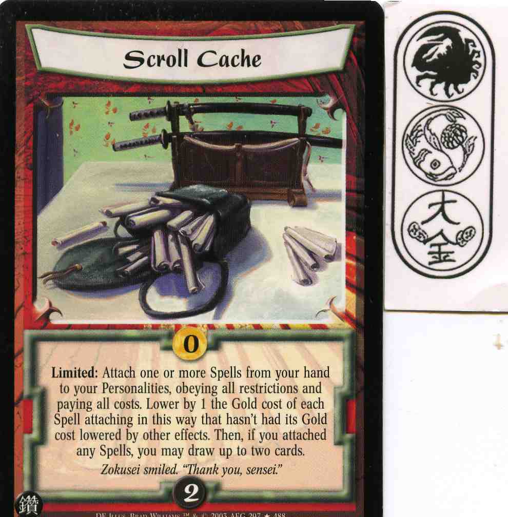 Scroll Cache FOIL