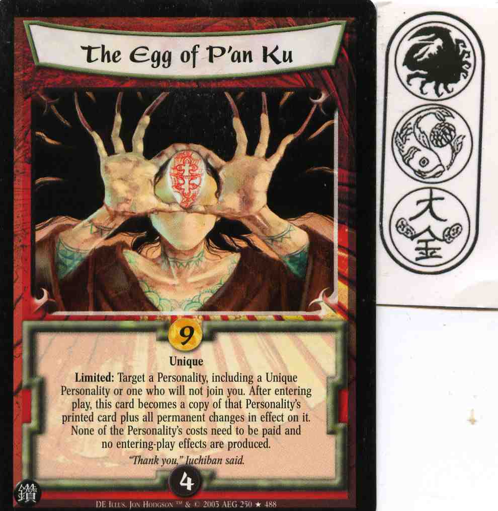 The Egg of Pan Ku