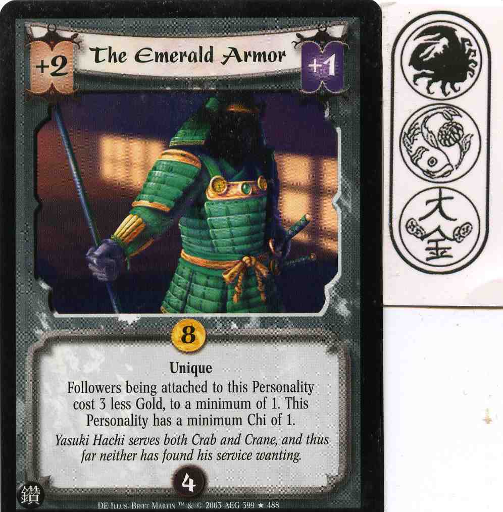 The Emerald Armor FOIL