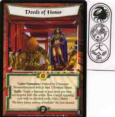 Deeds of Honor
