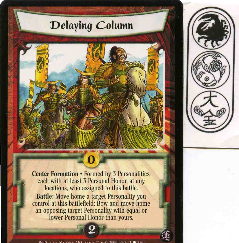 Delaying Column