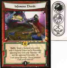 Infamous Deeds