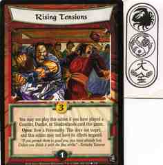Rising Tensions