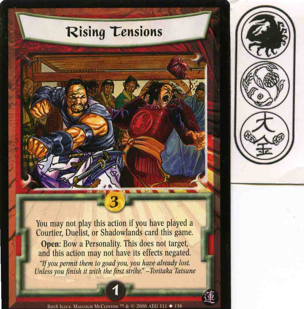 Rising Tensions