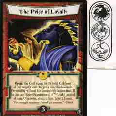 The Price of Loyalty FOIL