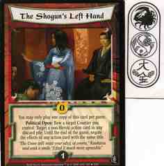 The Shogun's Left Hand FOIL