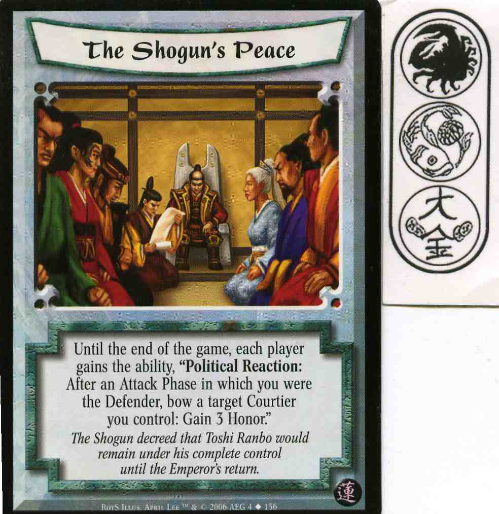 The Shoguns Peace