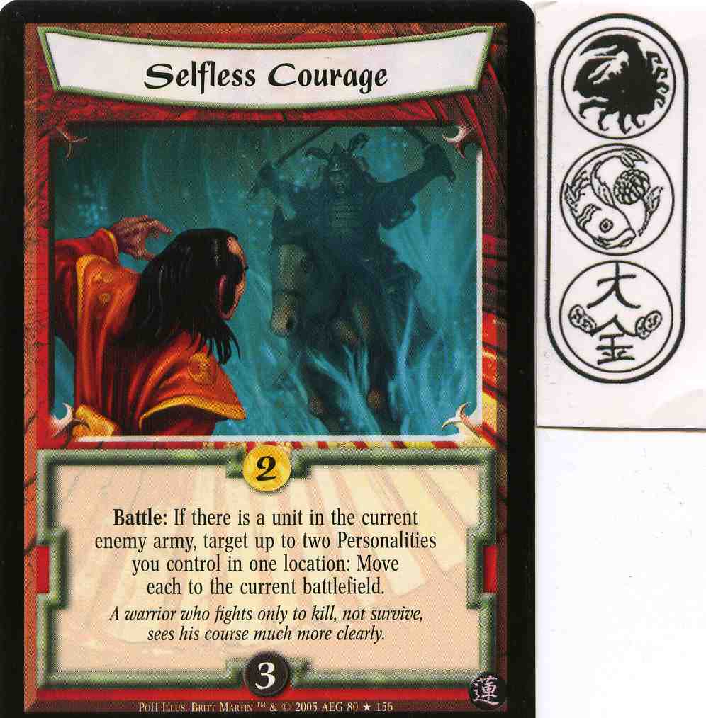 Selfless Courage FOIL