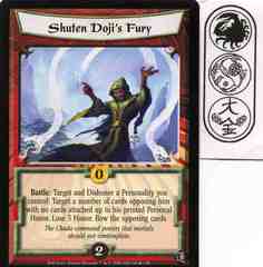 Shuten Doji's Fury FOIL