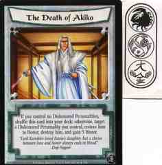 The Death of Akiko FOIL