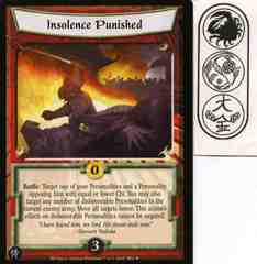 Insolence Punished FOIL