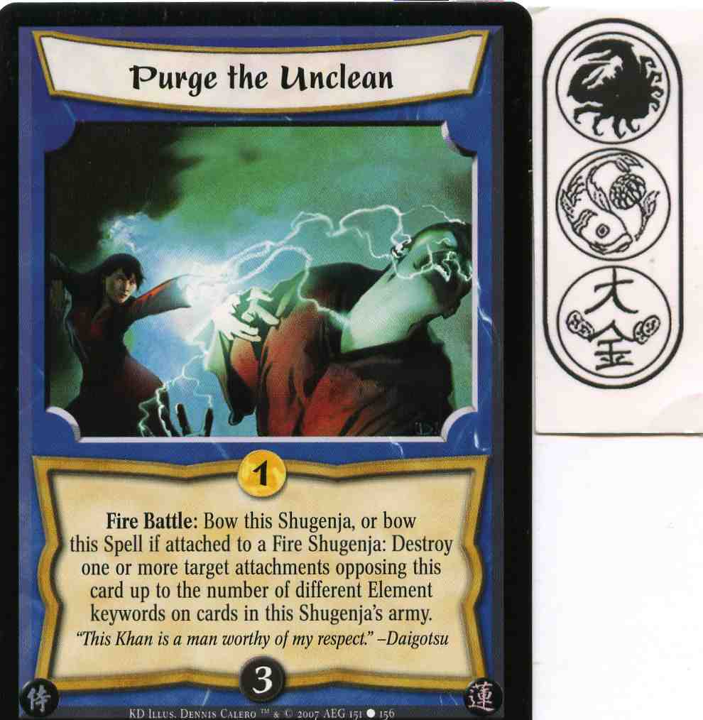 Purge the Unclean