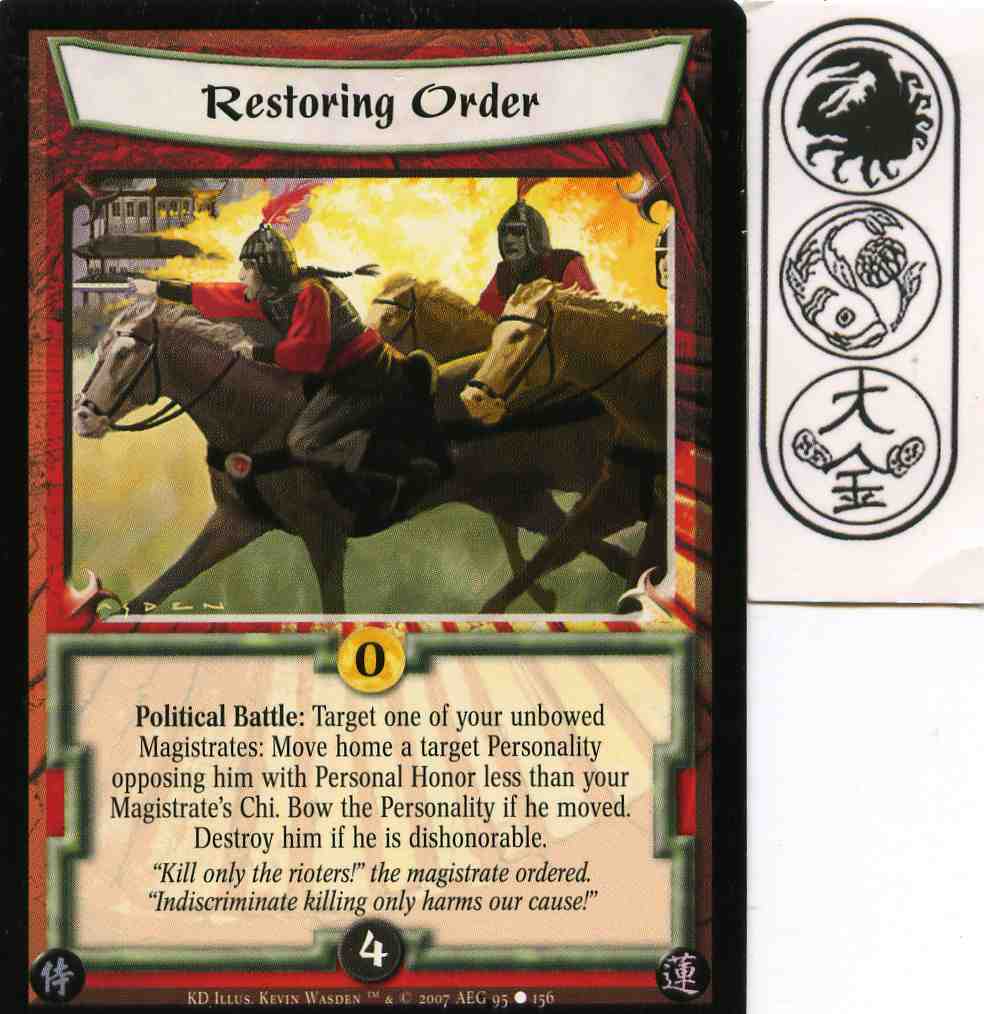 Restoring Order