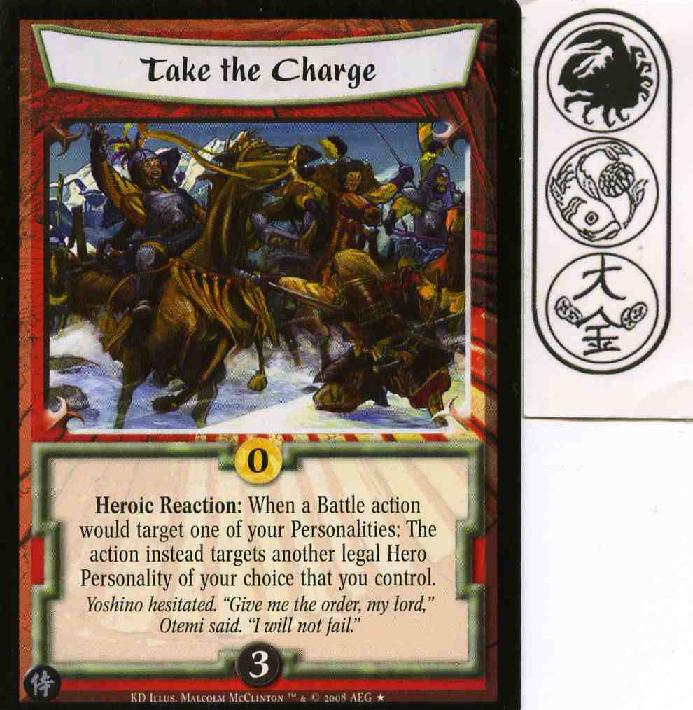 Take the Charge FOIL