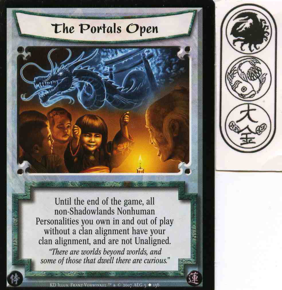 The Portals Open